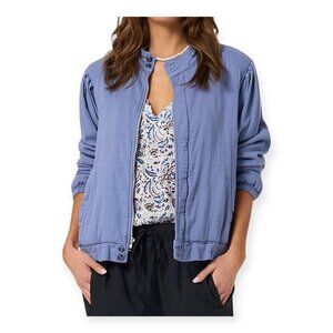 NEW XIRENA bradley jacket in vintage blu, Size S